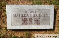 Matilda T Bridges