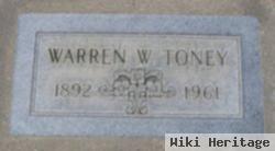 Warren W Toney