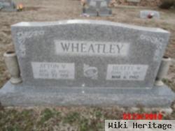 Hulett W Wheatley