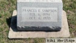 Frances Elizabeth "fannie" Green Sampson