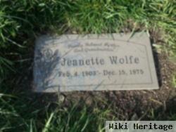 Jeanette Wolfe