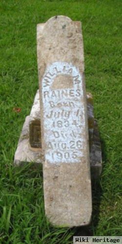 William H (Henry) Raines