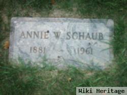 Annie W Schaub