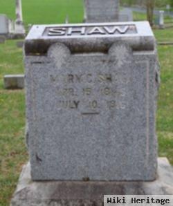 Mary C. James Shaw