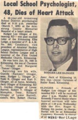 Rodger Lee Olinger