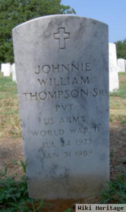 Johnnie William Thompson, Sr