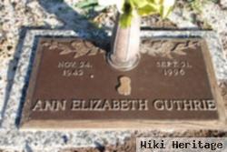 Ann Elizabeth Guthrie