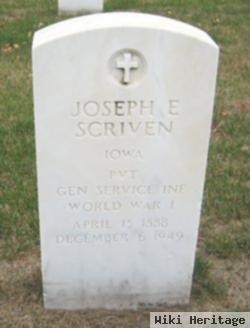 Joseph E Scriven