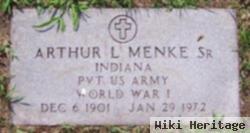 Arthur L Menke, Sr