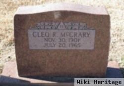 Cleo R. Mccrary