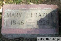 Mary J Frazier