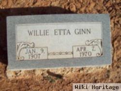 Willie Etta Ginn