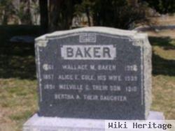 Wallace M Baker