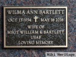 Wilma Ann Bartlett