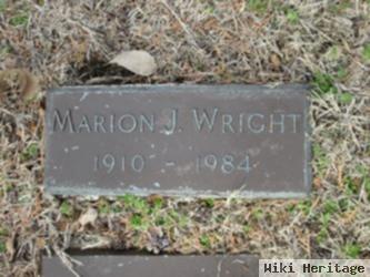 Marion J Wright