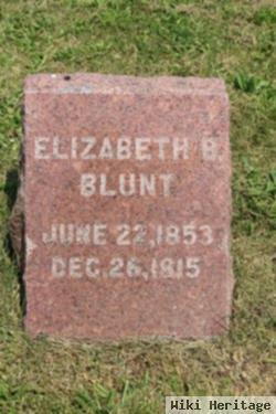 Elizabeth B Blunt