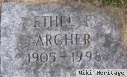 Ethel R Archer