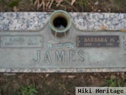 Barbara M James