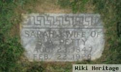 Sarah Jane Bingham Petty