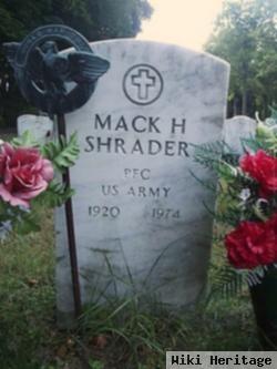 Mack H Shrader