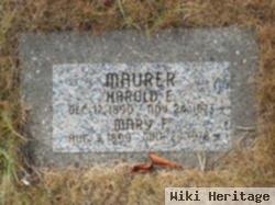 Mary F Maurer