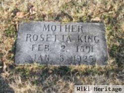 Rosetta Sagner King