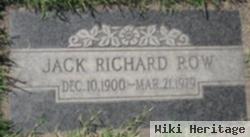 Jack Richard Row