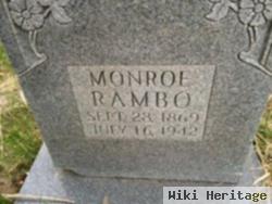 Monroe Rambo