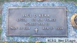 Ltc Paul D. Kerr