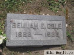 Beulah E. Cole