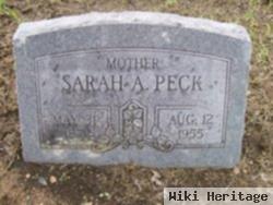 Sarah A. Peck