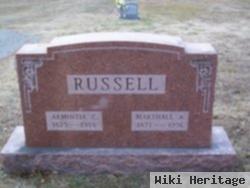 Armintia C "amanda" Russell Russell