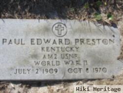 Paul Edward Preston