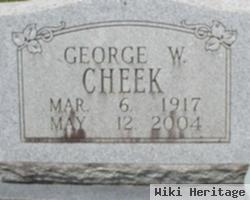 George W Cheek