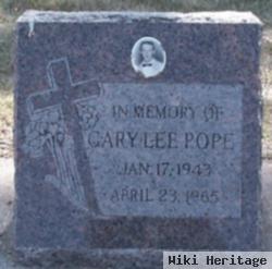 Gary Lee Pope