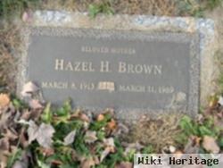 Hazel H Brown