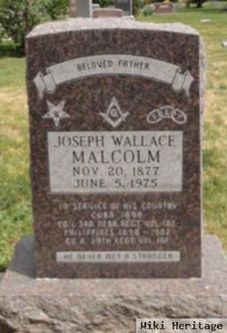 Joseph Wallace Malcolm