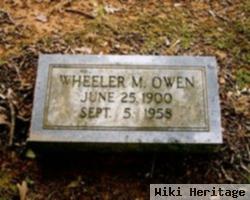 Wheeler M. Owen