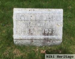 Jennie A Homaston Packard