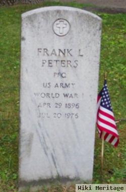 Pfc Frank L Peters