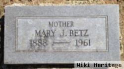 Mary Josephine Nelson Betz