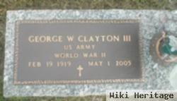 George W. Clayton, Iii