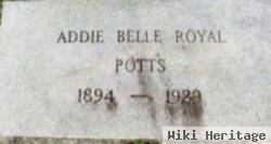 Addie Belle Royall Potts