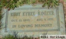 Ruby Ethel Mcnutt Koozer