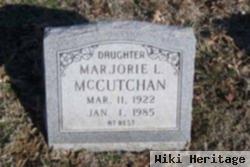Marjorie L Mccutchan