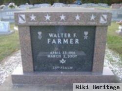 Walter F Farmer