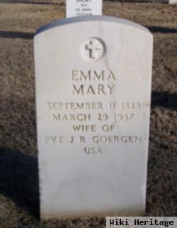 Emma Mary Goergen