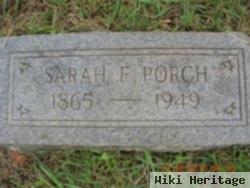 Sarah Eva Barton Porch