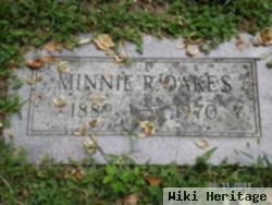 Minnie R Weaver Oakes