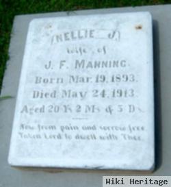 Nellie J Manning